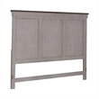 Pemberly Row Set of 4 King Panel Bed & Dresser & Nightstands w/ Charging Station