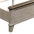 Pemberly Row Set of 3 Queen Panel Bed & Nightstands with Charging Station