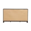 Pemberly Row Set of 4 Queen Upholstered Bed & Dresser & Nightstands