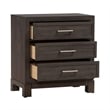 Pemberly Row Set of 4 Queen Upholstered Bed & Dresser & Nightstands