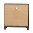 Pemberly Row Set of 3 Queen Upholstered Bed & Chests with Charging Station
