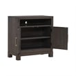 Pemberly Row Set of 3 Queen Upholstered Bed & Chests with Charging Station