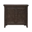 Pemberly Row Set of 4 Queen Panel Bed & Dresser & Chests with Charging Station