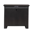 Pemberly Row Set of 4 King Panel Bed & Dresser & Chests with Charging Station