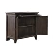 Pemberly Row Set of 4 King Panel Bed & Dresser & Chests with Charging Station