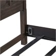 Pemberly Row Set of 4 King Panel Bed & Dresser & Chests with Charging Station
