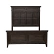 Pemberly Row Set of 4 Queen Panel Bed & Dresser & Nightstands