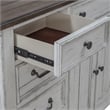 Pemberly Row Set of 4 Queen Panel Bed & & Dresser & Nightstands