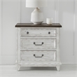 Pemberly Row Set of 3 Queen Panel Bed & Nightstands with Charging Station