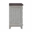 Pemberly Row Set of 3 Queen Panel Bed & Nightstands with Charging Station