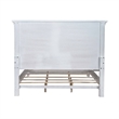 Pemberly Row Set of 3 Queen Panel Bed & Nightstands with Charging Station