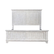 Pemberly Row Set of 3 King Panel Bed & Nightstands with Charging Station