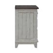 Pemberly Row Set of 3 King Panel Bed & Nightstands with Charging Station