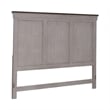 Pemberly Row Set of 3 King Panel Bed & Chests with Charging Station
