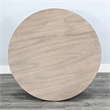Pemberly Row Modern Solid Wood Round Dining Set in Natural Finish