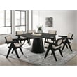 Pemberly Row 7-PC Ebony Black Wood 59