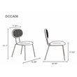 Pemberly Row 7-Piece Round Wood Dining Table with 6 Dining Chairs in Oatmeal