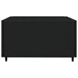 Pemberly Row Contemporary Patio Lounge Set Black And in White