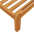 Pemberly Row Solid Acacia Wood Large Modular Pallet Sofa Set in Natural Wood