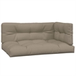 Pemberly Row Solid Acacia Wood Large Modular Pallet Sofa Set in Taupe