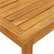 Pemberly Row Solid Acacia Wood Large Modular Pallet Sofa Set in Natural Wood
