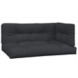 Pemberly Row Contemporary 5 Piece Patio Pallet Sofa Set in Natural Wood