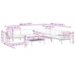 Pemberly Row 6 Piece Solid Acacia Wood Patio Pallet Sofa Set With Cushions