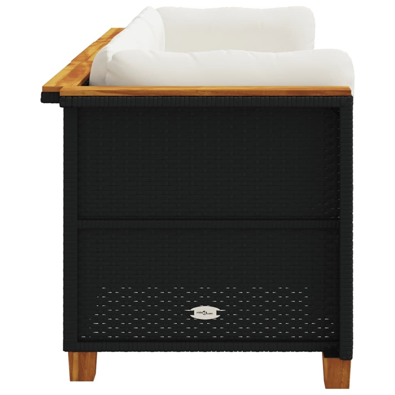 Pemberly Row 3-Piece Modular Outdoor Garden Sofa Set Rectangular Design