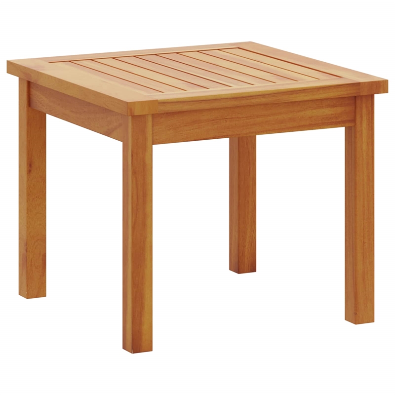 Pemberly Row 3 Pcs Solid Acacia Wood Garden Sofa Set in Cream And White