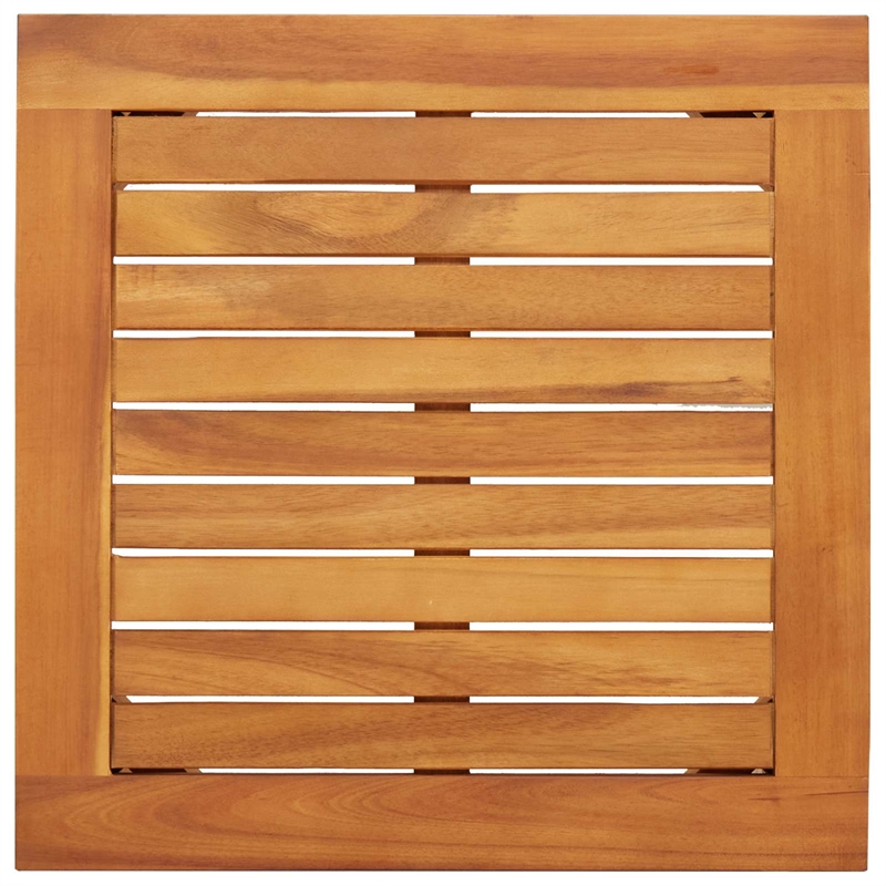 Pemberly Row 3 Pcs Solid Acacia Wood Garden Sofa Set in Cream And White