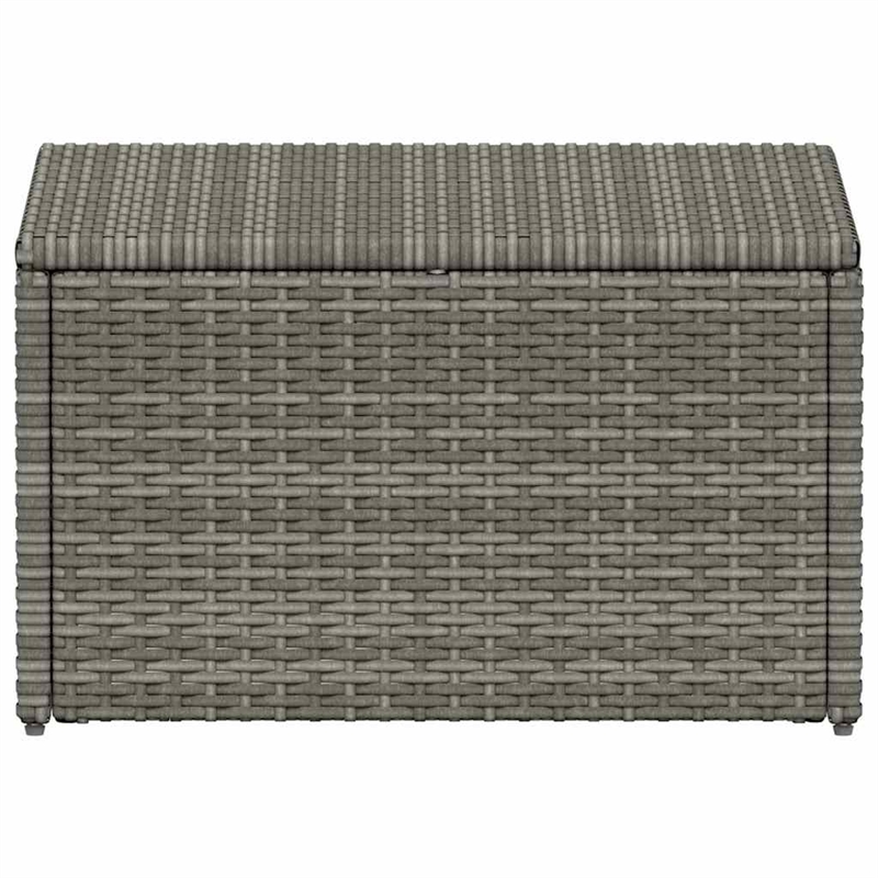 Pemberly Row Large Poly Rattan And Powder-Coated Steel Sofa Set in Gray