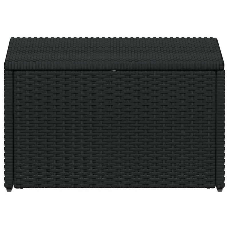 Pemberly Row Standard Poly Rattan And Powder-Coated Steel Sofa Set in Black