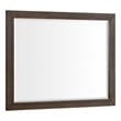 Pemberly Row Bedroom Transitional Wood Dresser Mirror in Oak
