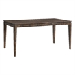 Pemberly Row Contemporary Wood Counter Table in Brown Finish