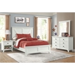 Pemberly Row Youth 1-Drawer Farmhouse Wood Nightstand in White