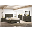 Pemberly Row Wood Transitional 6-Drawer Standard Chest in Gray