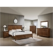 Pemberly Row Wood Transitional 6-Drawer Standard Chest in Tuscan