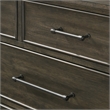 Pemberly Row Contemporary 9-Drawer Dresser in Brushed Charcoal