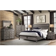 Pemberly Row Contemporary 6-Drawer Gentleman's Chest Brushed Steel