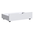 Pemberly Row Contemporary Wood Storage Drawers in Ash Linen White (Set of 2)
