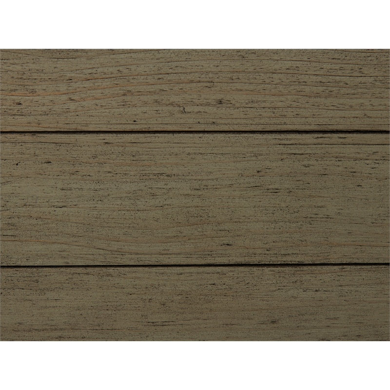 Pemberly Row Contemporary 5-Drawer Wood Chest in Weathered Washed Sierra