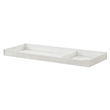 Pemberly Row Traditional Solid Hardwood Changing Tray in White Dove