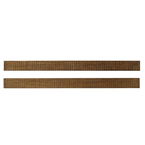 Pemberly Row Urban Rustic Transitional Wood Bed Rails in Brushed Wheat Brown