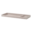 Pemberly Row Transitional Solid Hardwood Changing Tray in Lace Beige