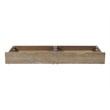 Pemberly Row Traditional Wood Complete Full Bed in Sandwash Gray
