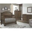 Pemberly Row 2-Drawer Traditional Wood Nightstand in Rosewood Brown