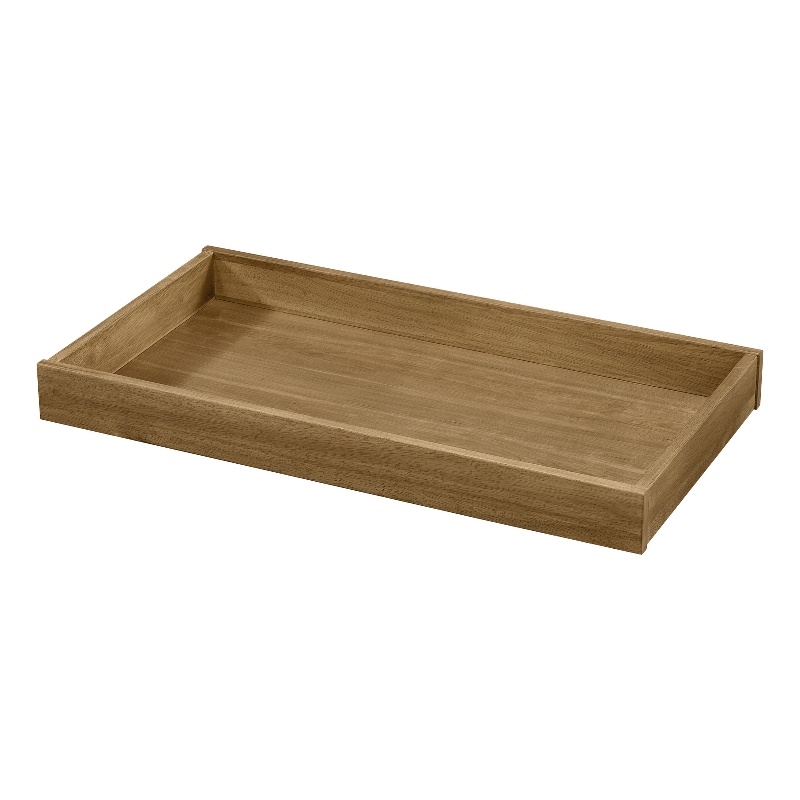 Pemberly Row Wood Contemporary Changing Tray in Natural Finish