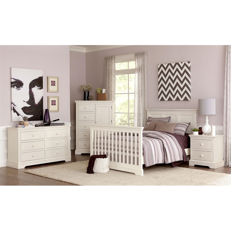 Pemberly Row Wood Farmhouse Sturdy Changer Top in Cashew Finish