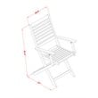 Pemberly Row Traditional 5-piece Wood Backyard Set in Natural Oil