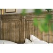Pemberly Row Bedroom Set of Solid Wood King Panel Bed & 2 Nightstands
